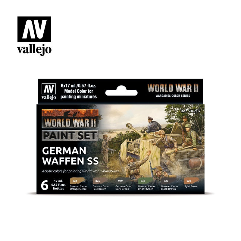 VAL70207 German Waffen SS Paint Set