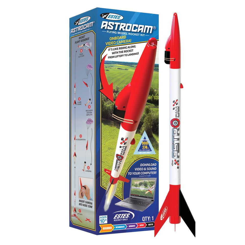 Estes Rockets Astrocam (2) (Rocket Only)