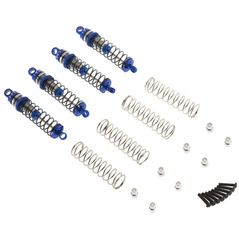 Hot Racing LaTrax Teton Threaded Aluminum Shocks Blue