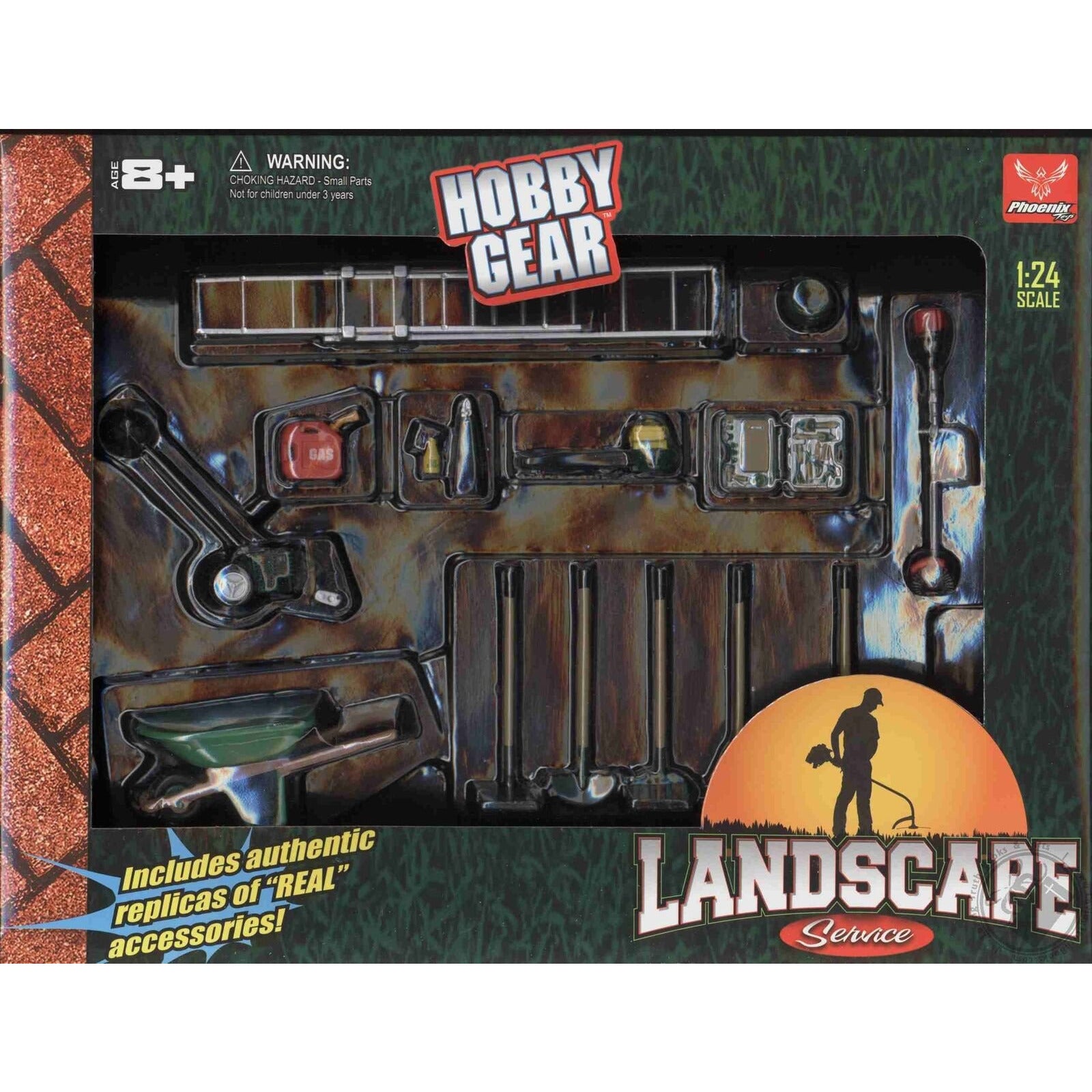 Landscaping Accessory Set 1/24 by Phoenix Toys