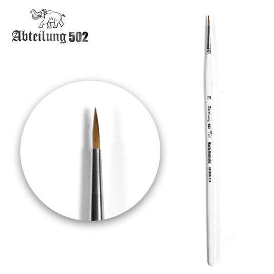 Abteilung502 Brush Marta Kolinsky Round 00 - ABT850-00