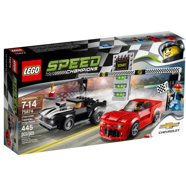 Lego Speed Champions: Chevrolet Camaro Drag Race 75874