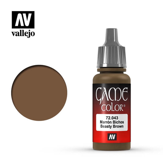 VAL72043 Game Color Beasty Brown
