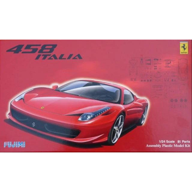 Ferrari 458 1/24 by Fujimi