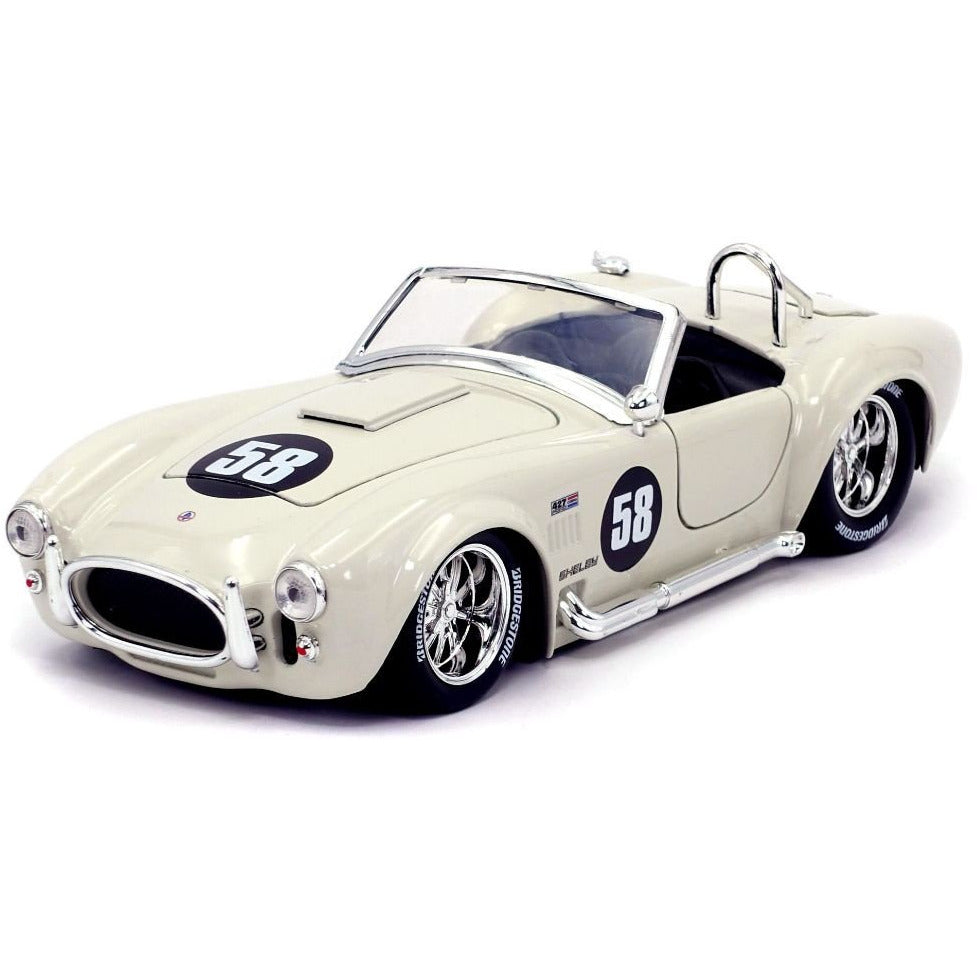 Jada BIGTIME Muscle 1965 White Shelby Cobra 1/24 #31864