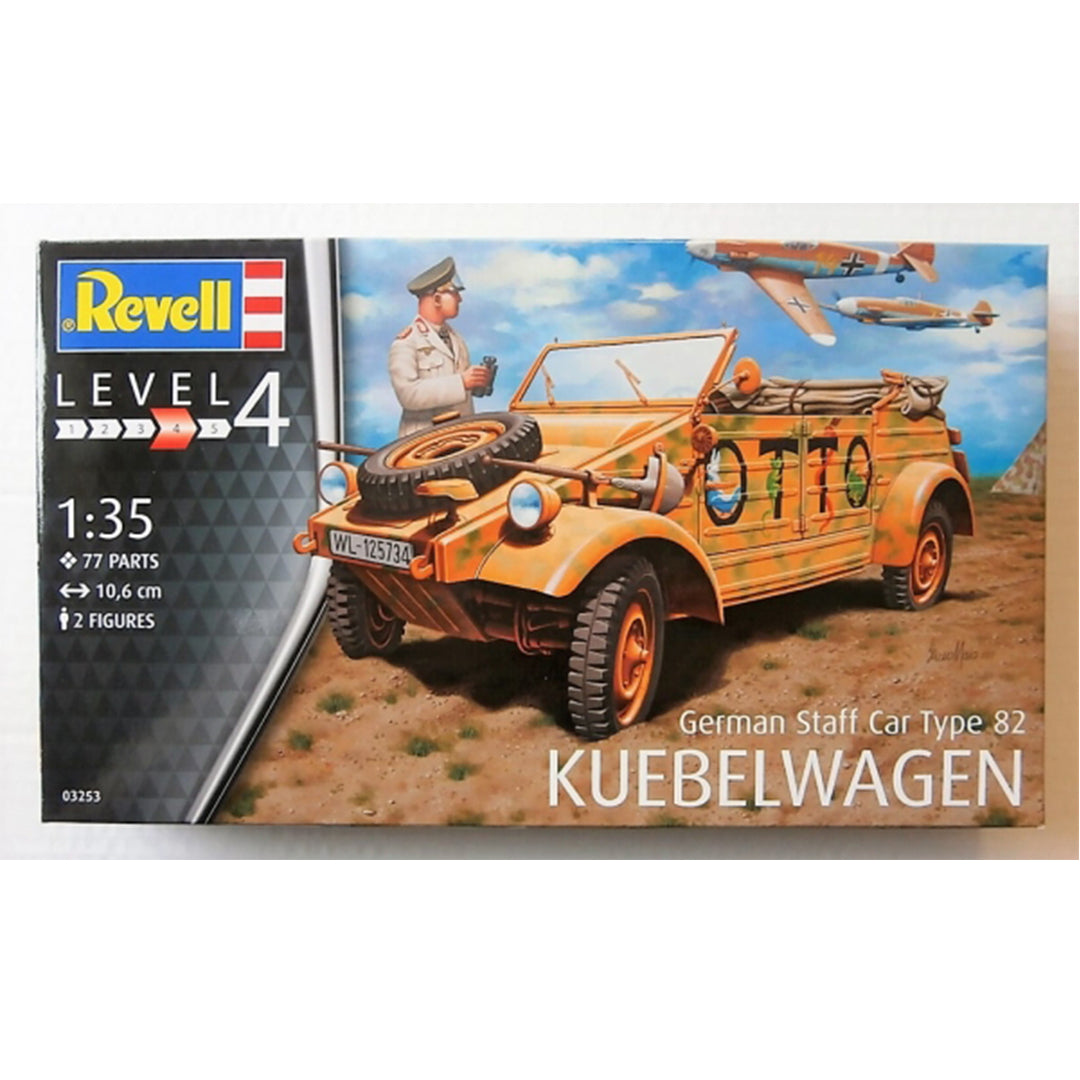 Kuebelwagen German Staff Car Type 82 1/35 #03253 by Revell