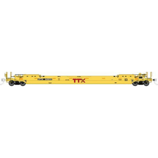 Gunderson 53' Husky-Stack well car - TTX - Forward Thinking #645096 [HO]