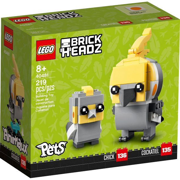 Lego Brickheadz: Cockatiel 40481