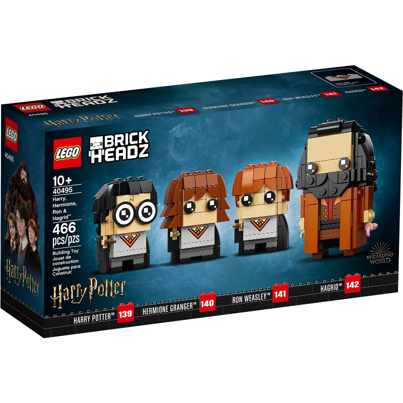Lego Brickheadz: Harry, Hermione, Ron & Hagrid 40495