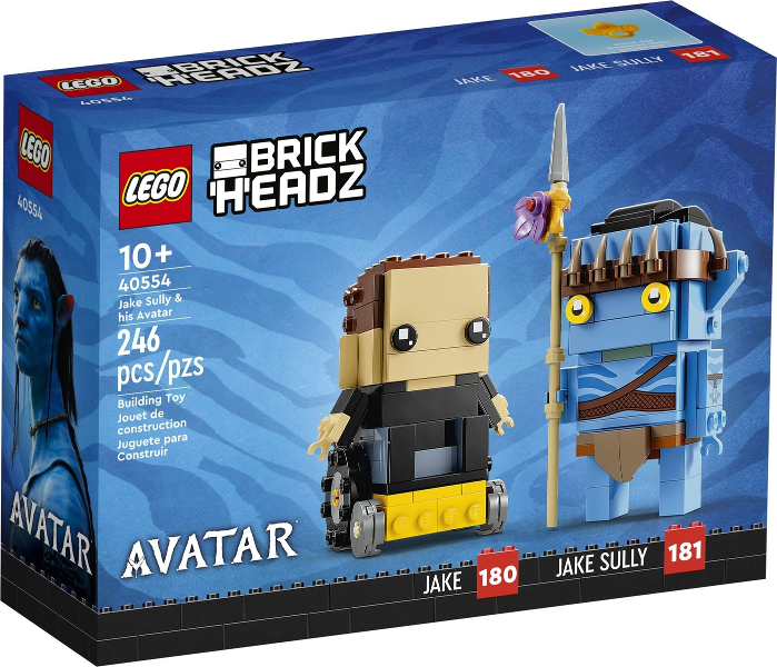 Lego BrickHeadz:  Jake Sully & his Avatar 40554