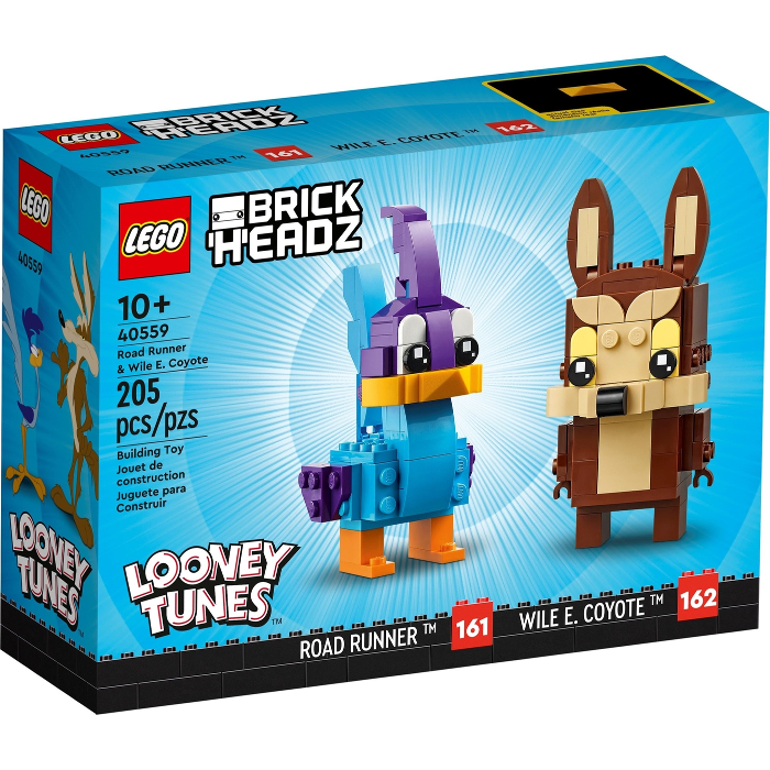 Lego Brickheadz: Road Runner and Wile E. Coyote 40559