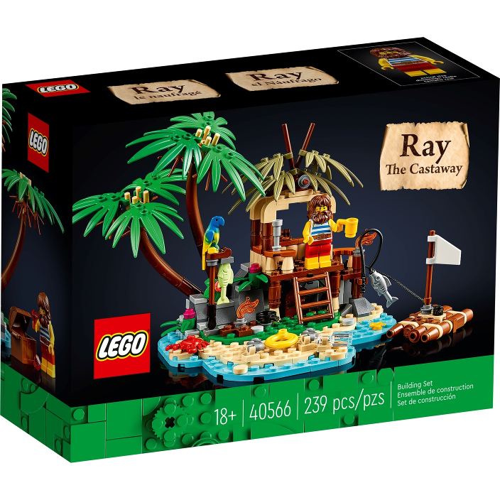 Lego Ideas: Ray the Castaway 40566