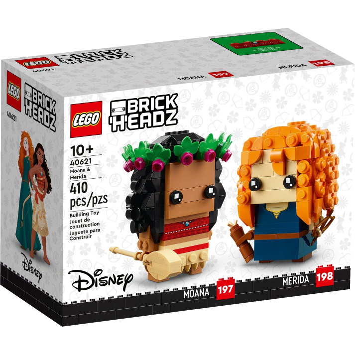 Lego Brickheadz: Disney Moana & Merida 40621