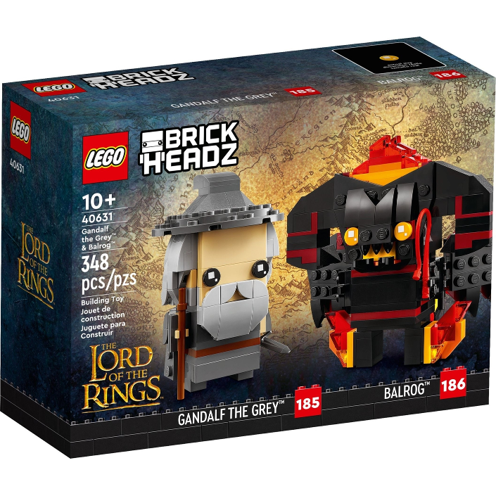 Lego Brickheadz: Gandalf the Grey & Balrog 40631