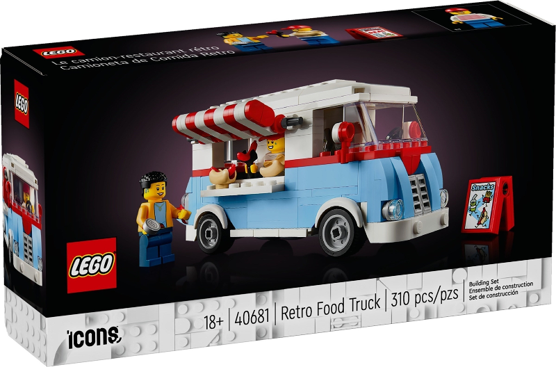 Lego Promotional: Retro Food Truck 40681