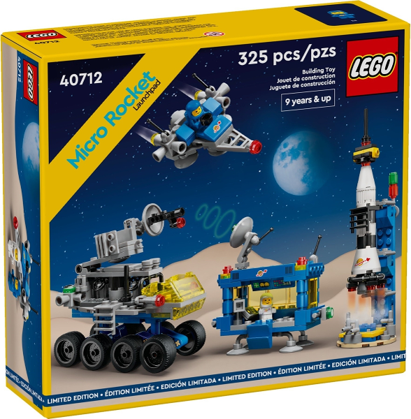 Lego Space: Micro Rocket Launchpad 40712