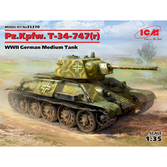 Pz.Kpfw. T-34-747(r) 1/35 by ICM