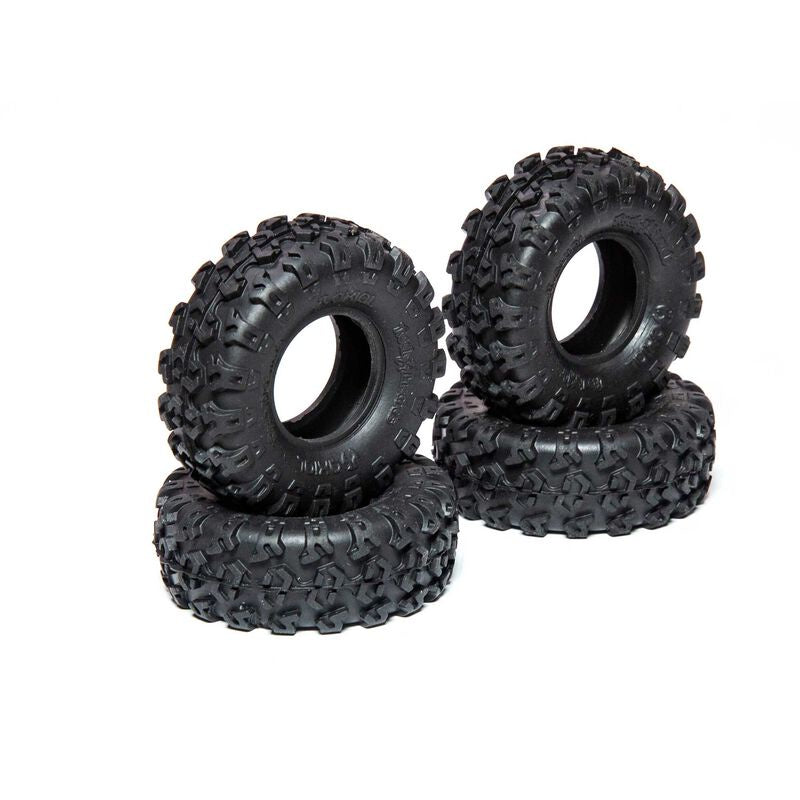 1.0 Rock Lizards Tires (4pcs): SCX24 AXI40003