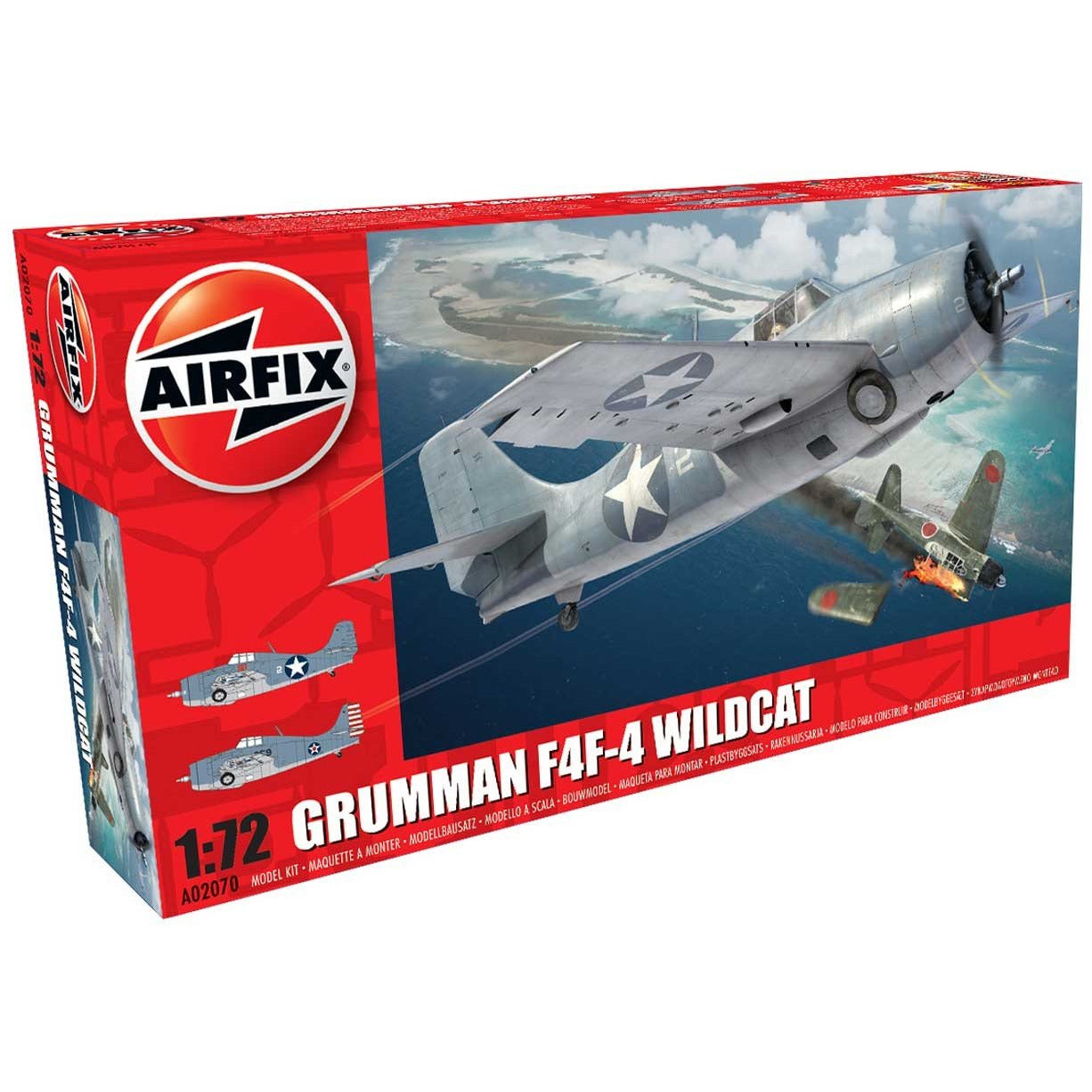 Grumman F4F-4 Wildcat 1/72 by Airfix
