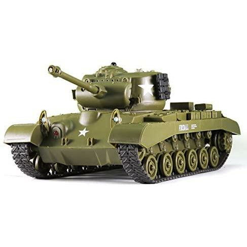 Remote Control 2.4Ghz 1/30 Scale US M26 Pershing RC IR Battle Tank