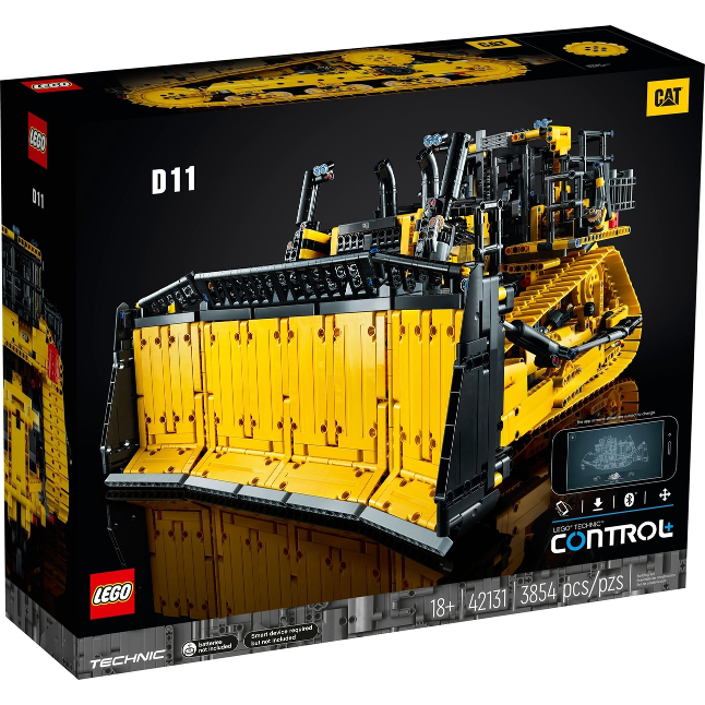 Lego Technic: App-Controlled Cat D11 Bulldozer 42131 (Pre-owned with box - Complete)