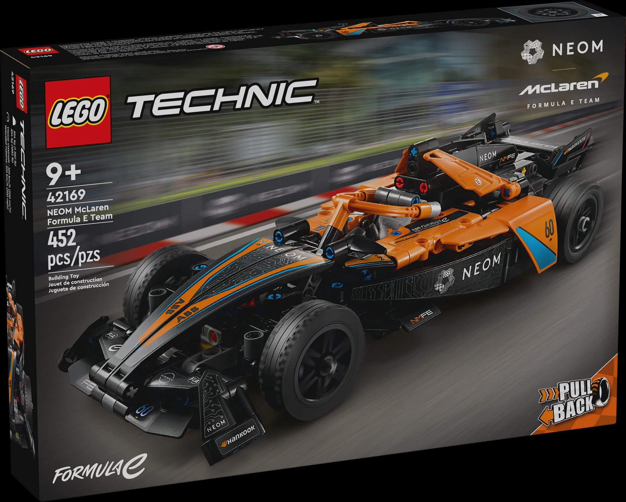 Lego Technic: NEOM McLaren Formula E Race Car 42169
