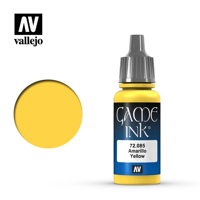 VAL72085 Game Ink Yellow