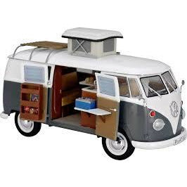 Volkswagon T1 Camper 1/24 Model Van Kit #07674 by Revell
