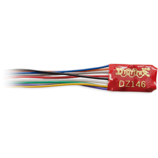 Digitrax Series 6 Control Decoder for Z, N & HO #DZ146