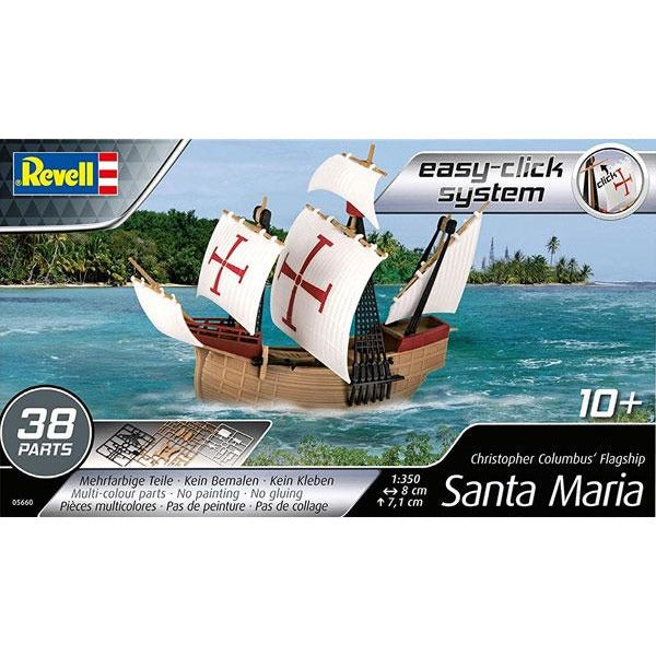 Santa Maria 1/350 Model Ship Kit #5660 by Revell