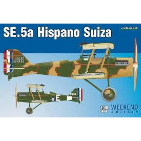 EDU-8453 1/48 SE5a Hispano Suiza Fighter (Weekend Edition) RFC/RAF by Eduard