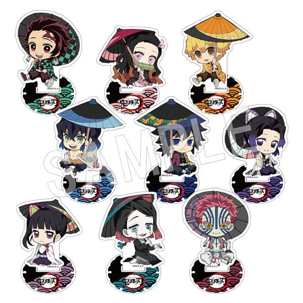 [Online Exclusive] Demon Slayer Petanko Trading Acrylic Stand -Japanese Style Umbrella- (1 Random Blind Pack)