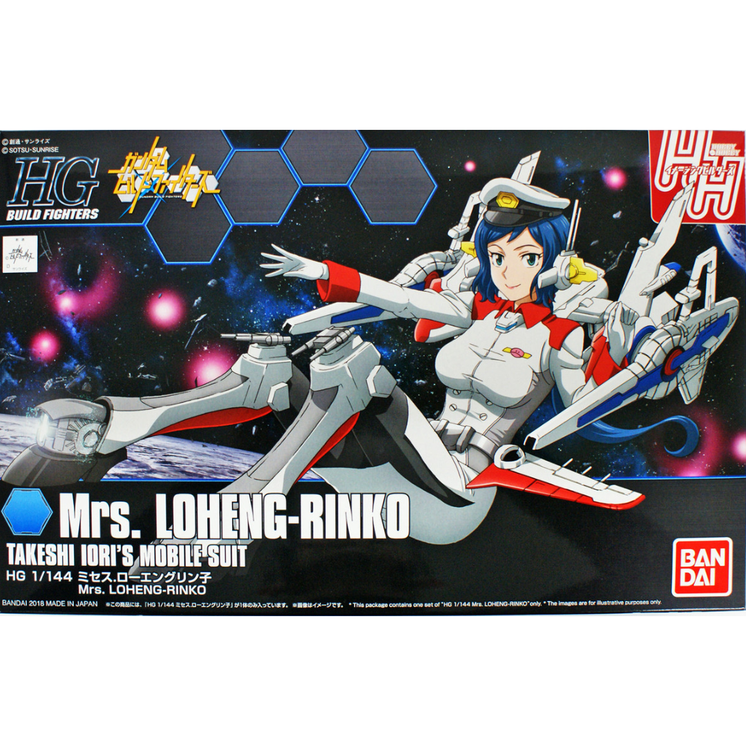 HGBF 1/144 #67 Mrs Loheng-Rinko #0225769 by Bandai