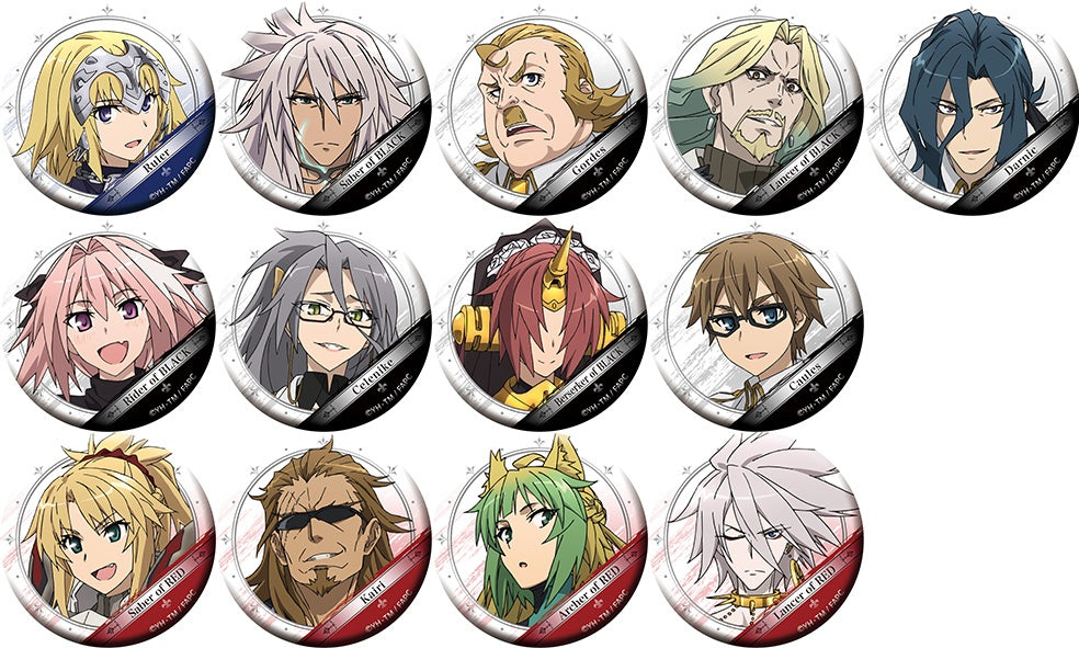 [Online Exclusive] Fate/Apocrypha Chara Badge Collection Vol.1 (1 Random Blind Pack)