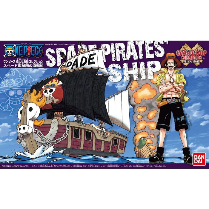 One Piece Grand Ship Collection Spade Pirates' Ship