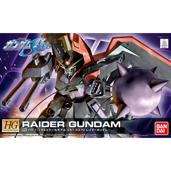 HG 1/144 SEED #R10 GAT-X370 Raider Gundam #5055738 by Bandai
