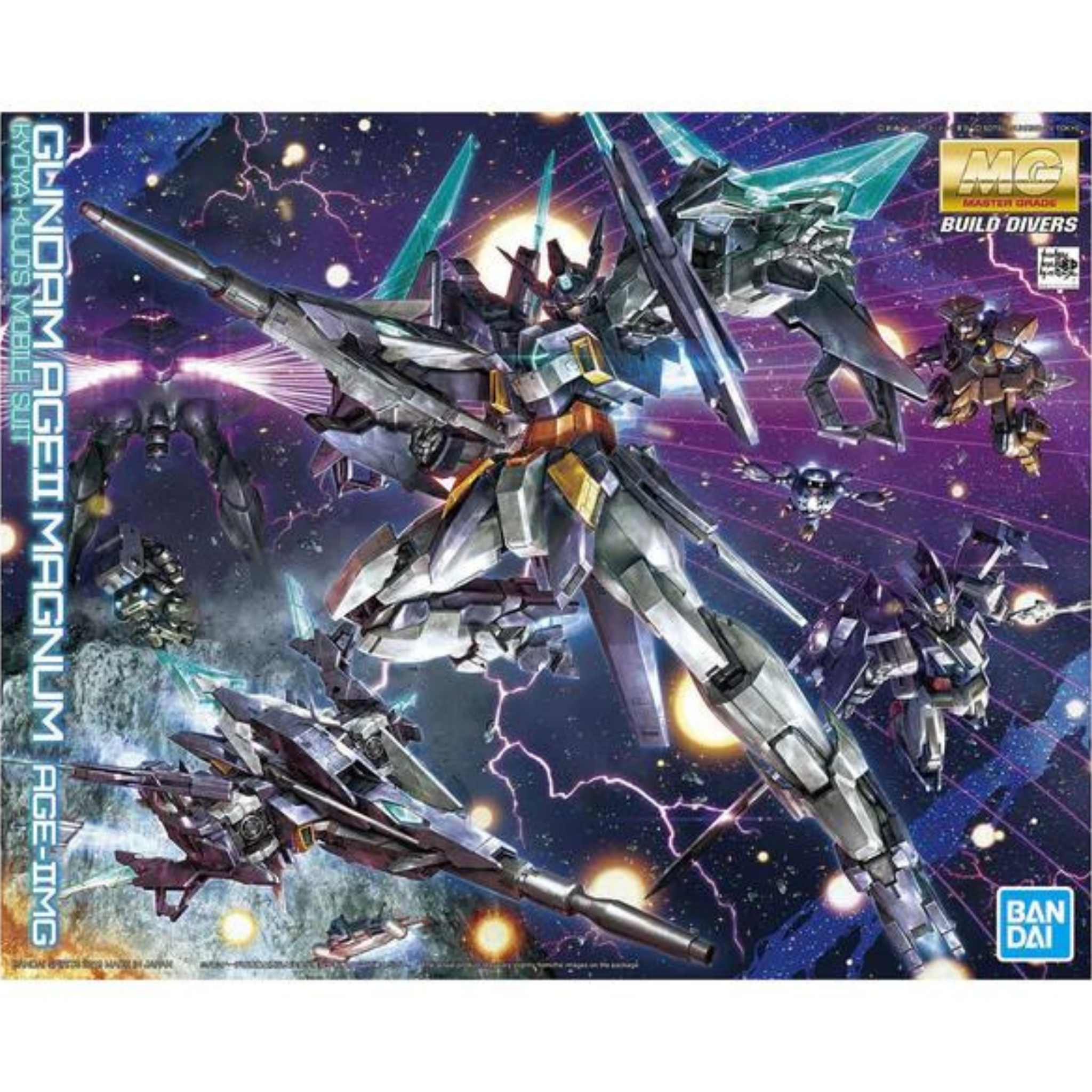 MG 1/100 Gundam Age II Magnum #5057065 by Bandai