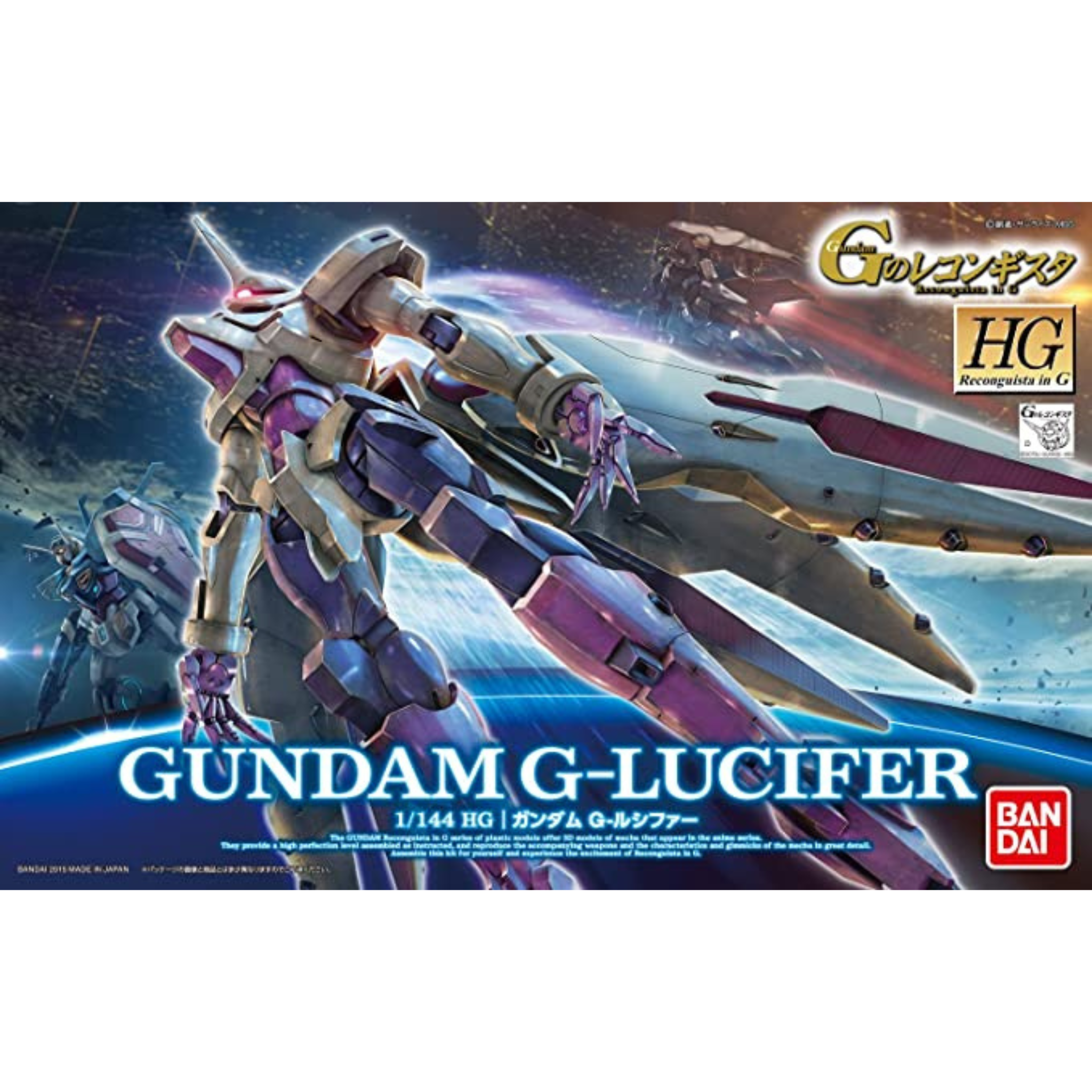 HG 1/144 Reconguista in G #11 G-Lucifer #195962 by Bandai