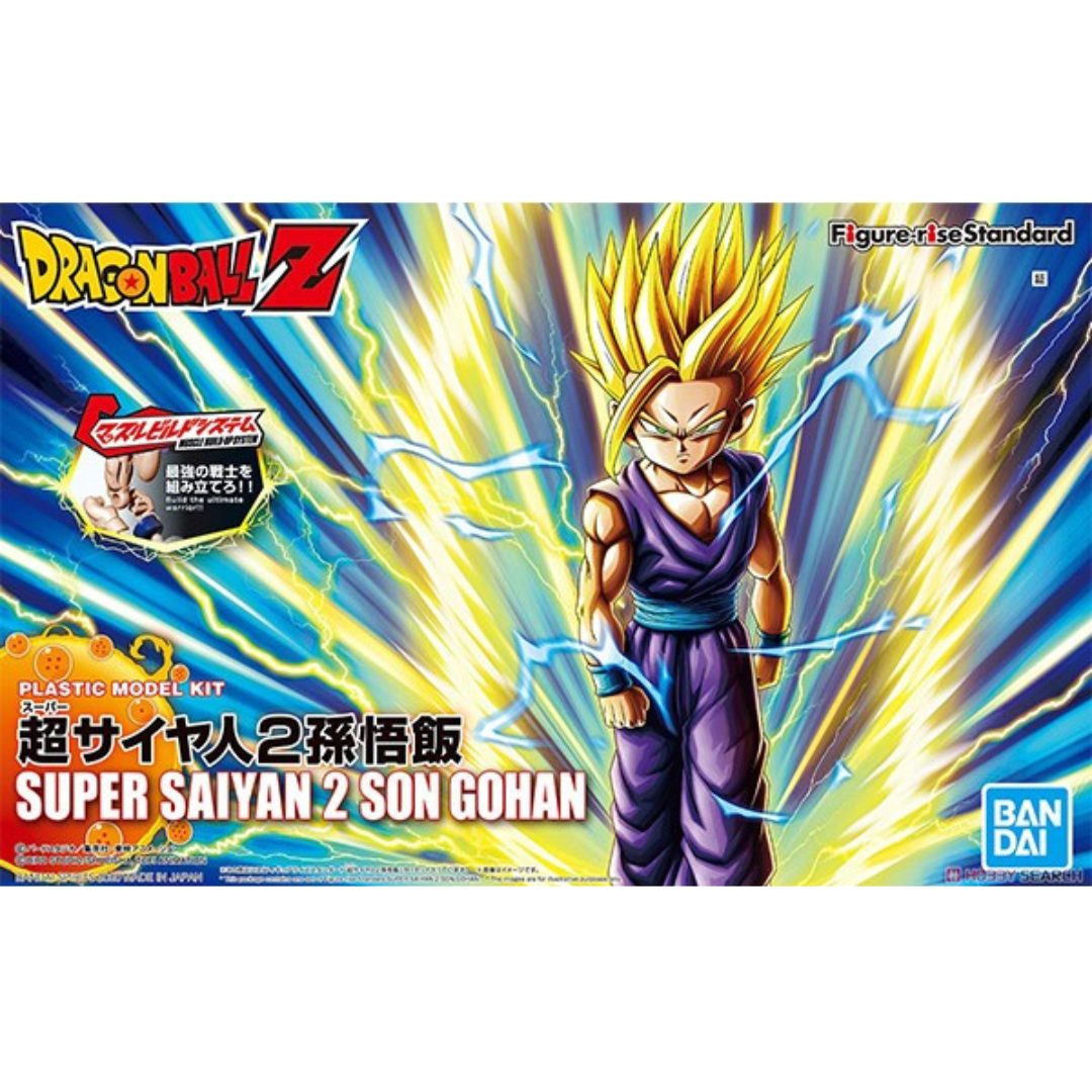 Super Saiyan 2 Son Gohan - Figure-rise Standard #5058214 Dragon Ball Action Figure Model Kit by Bandai