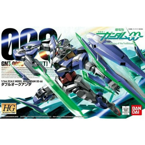 HG 1/144 Gundam 00 #66 Gundam GNT-0000 00 QAN(T) #5058784 by Bandai