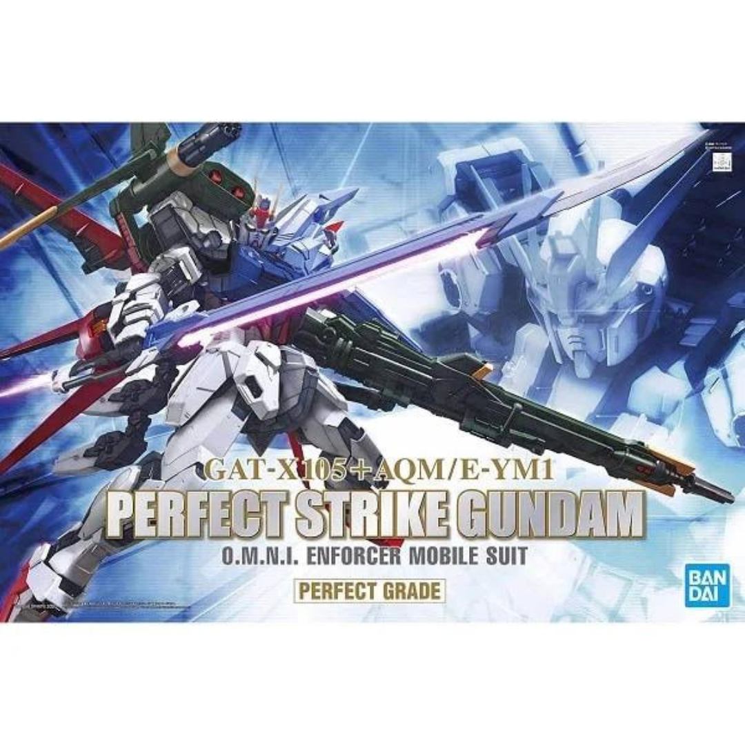 PG 1/60 GAT-X105+AQM/E-YM1 Perfect Strike Gundam #5059011 by Bandai