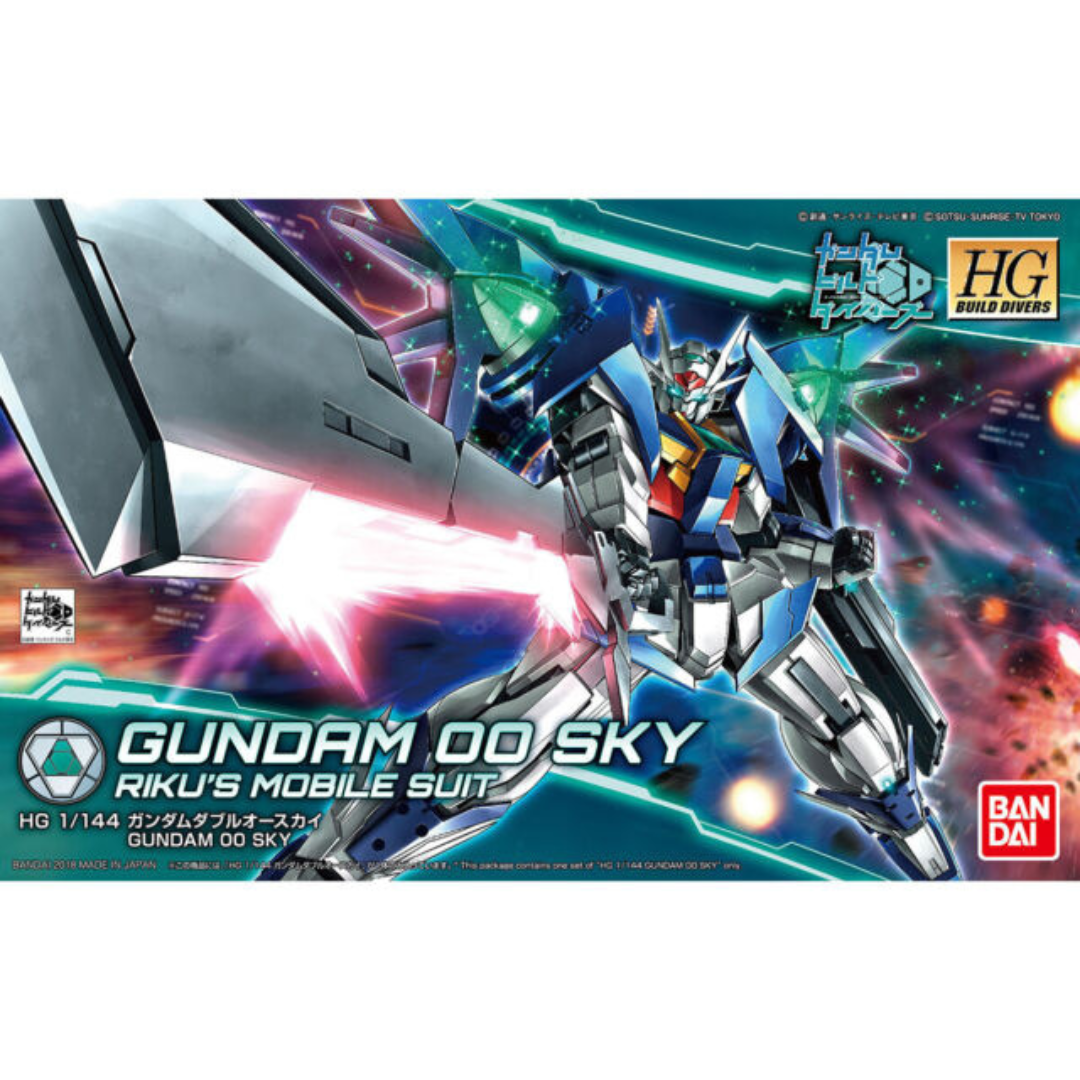 HGBD 1/144 #14 Gundam 00 Sky #5059567 by Bandai