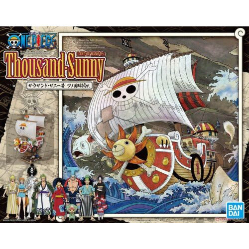 Thousand Sunny Land of Wano Ver. #5060269 Grand Ship Collection One Piece Model kit by Bandai