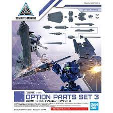 Option Parts Set 3 1/144 30 Minutes Missions Accessory Model Kit #5061327 by Bandai