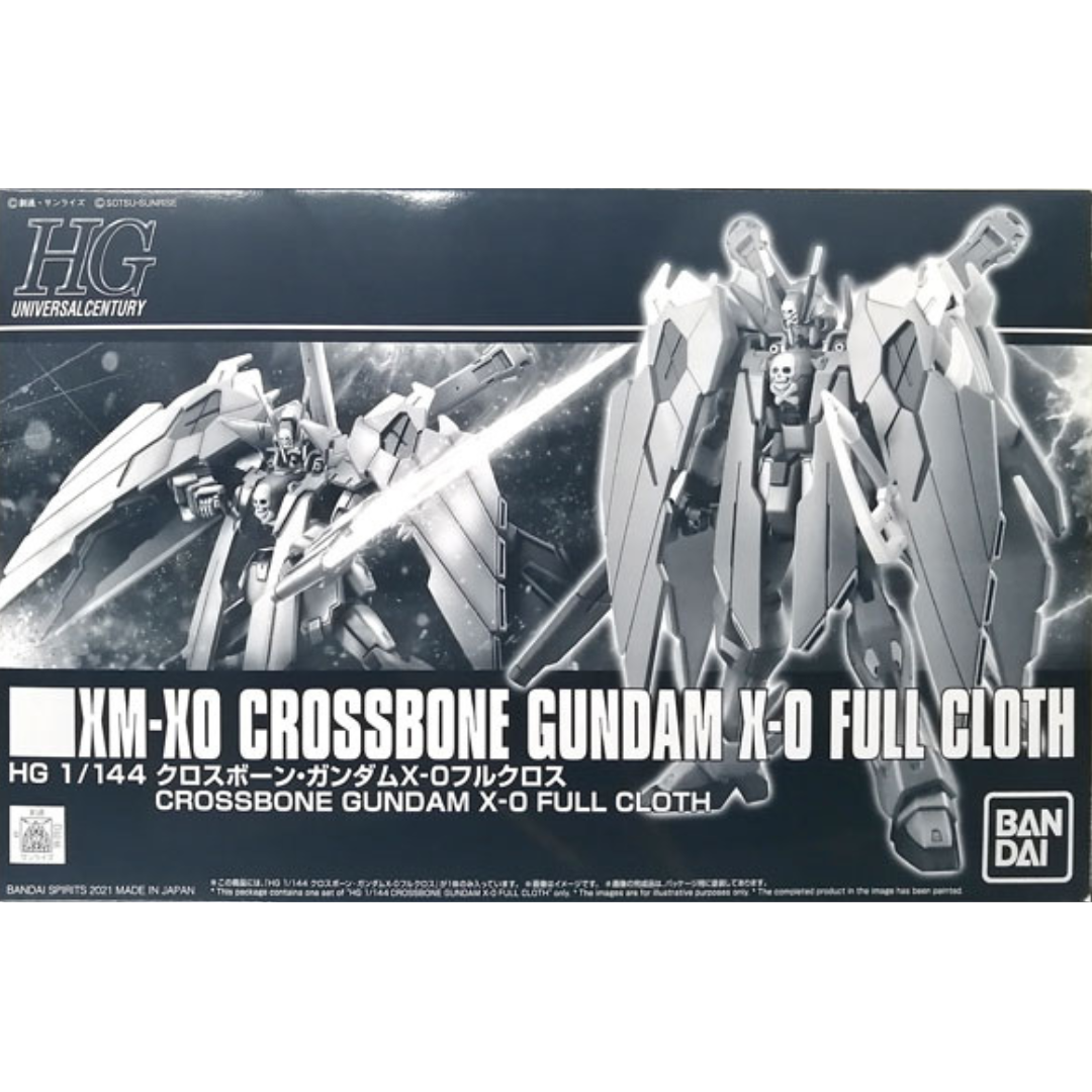 HGUC 1/144 Crossbone Gundam X-0 Full Cloth #5061685 by Bandai