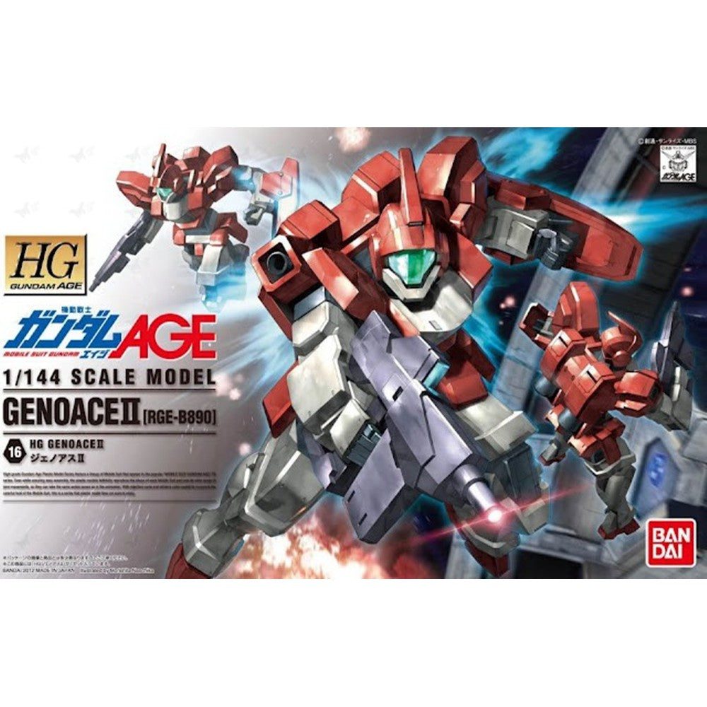 HG 1/144 Gundam AGE #16 RGE-B890 Genoace II #5062826 by Bandai