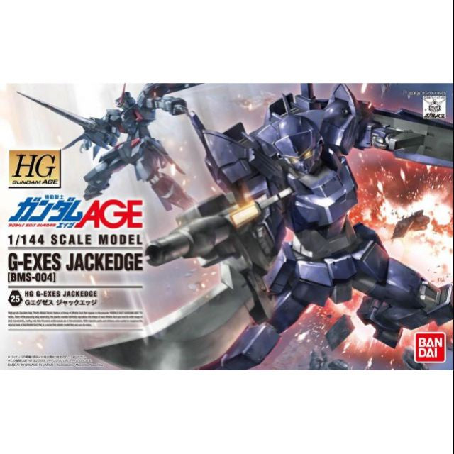 HG 1/144 Gundam AGE #25 BMS-004 G-Exes Jackedge #5062829 by Bandai