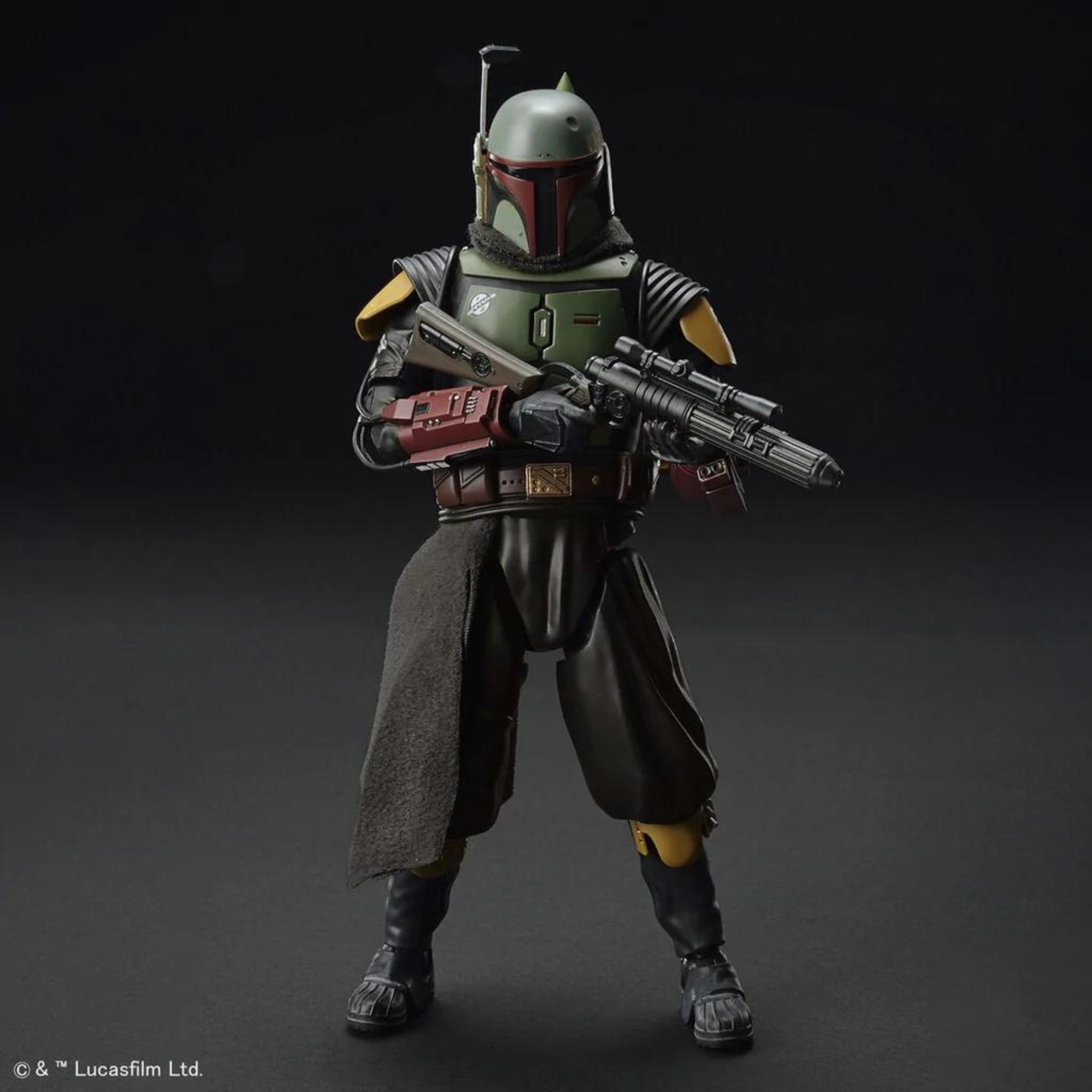 Star Wars Boba Fett (The Mandalorian) 1/12 Action Figure Model Kit #5063390 by Bandai