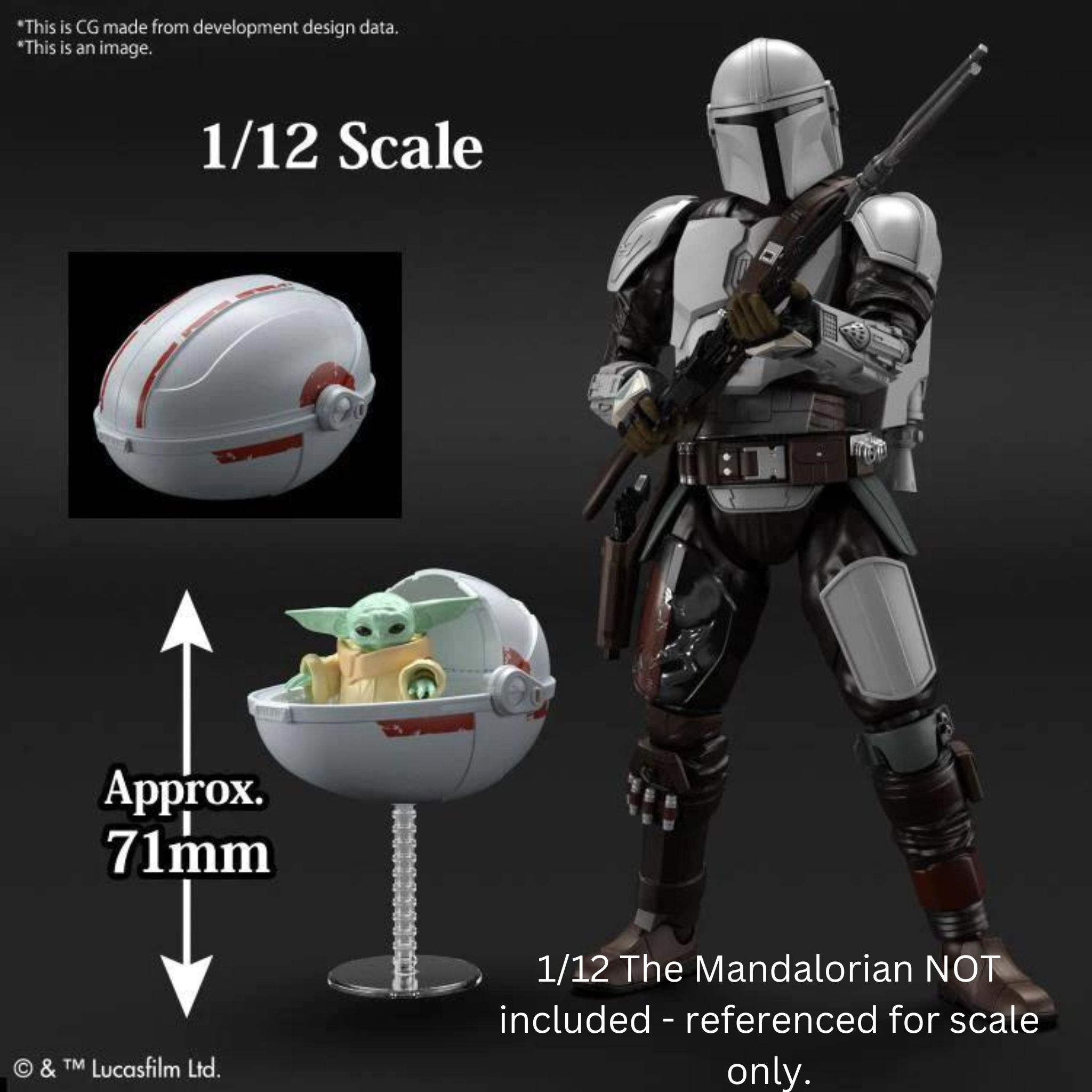 S.H. Figuarts Star Wars The Mandalorian (Beskar Armor) & The Child (Baby Yoda) - 2 Figure Bundle S.H. Figuarts Star Wars The Mandalorian (Beskar Armor) & The Child (Baby Yoda) - 2 Figure Bundle