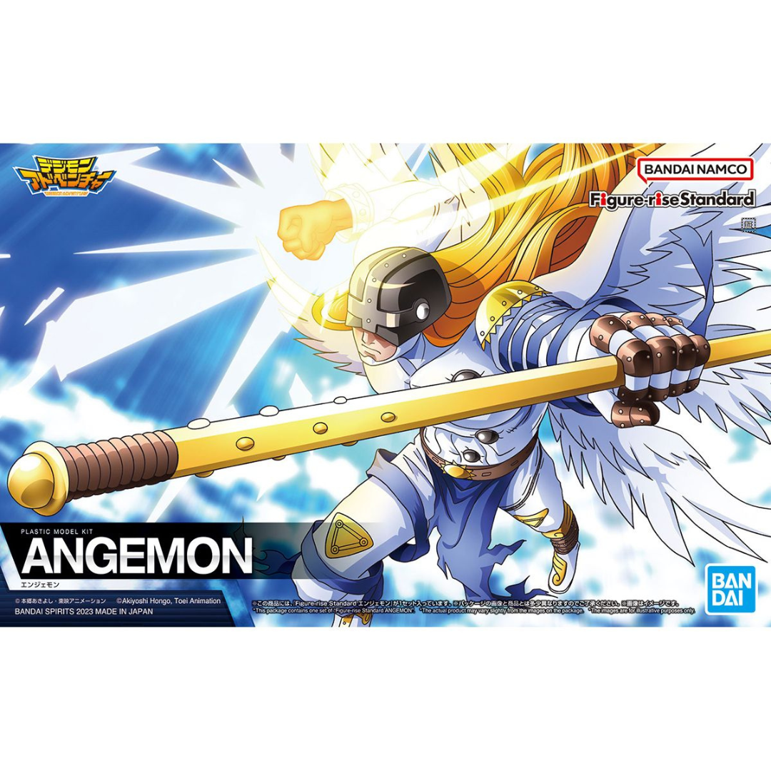Angemon - Figure-rise Standard # Digimon Action Figure Model Kit by Bandai